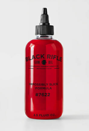 black rifle gun oil bottle